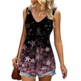 thumbnail image 1 of Aloohaidyvio Tops for Women ,Womens Summer Tops Sleeveless Print Casual Tank Blouse, 1 of 6