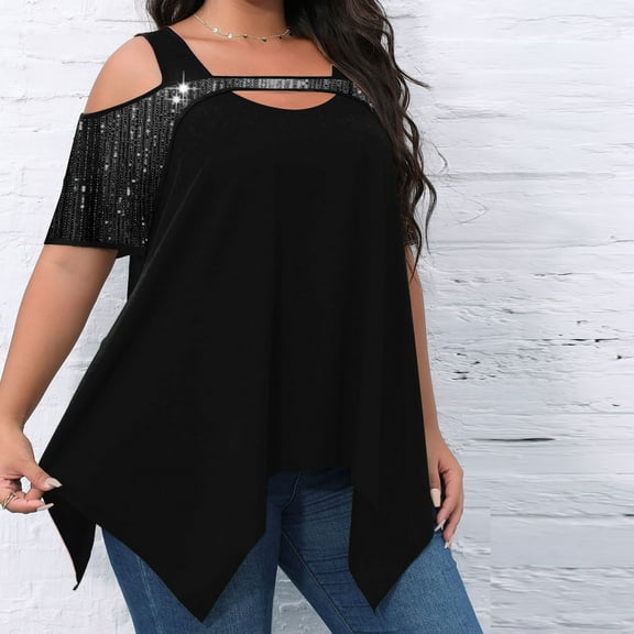 Aloohaidyvio Tops for Women ,Womens Tops Casual Short Sleeve Loose Comfortable Blouse