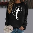 thumbnail image 1 of Aloohaidyvio Tops for Women, Easter Womens Long Sleeved Round Neck Sports Shirt Tops,Easter Ladies Clothing, 1 of 3