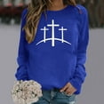 thumbnail image 1 of Aloohaidyvio Tops for Women, Easter Womens Long Sleeved Round Neck Sports Shirt Tops,Easter Ladies Clothing, 1 of 3