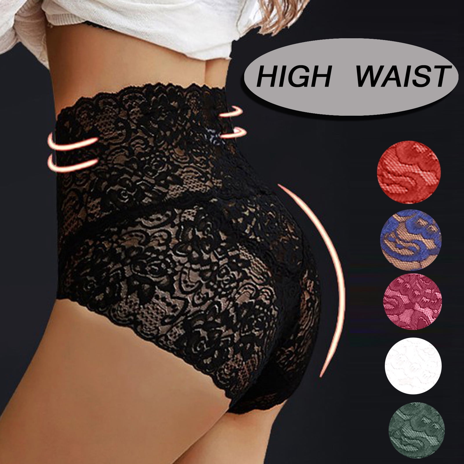 Aloohaidyvio Underwear for Women,Ladies Temptation Underwear High Waist ...
