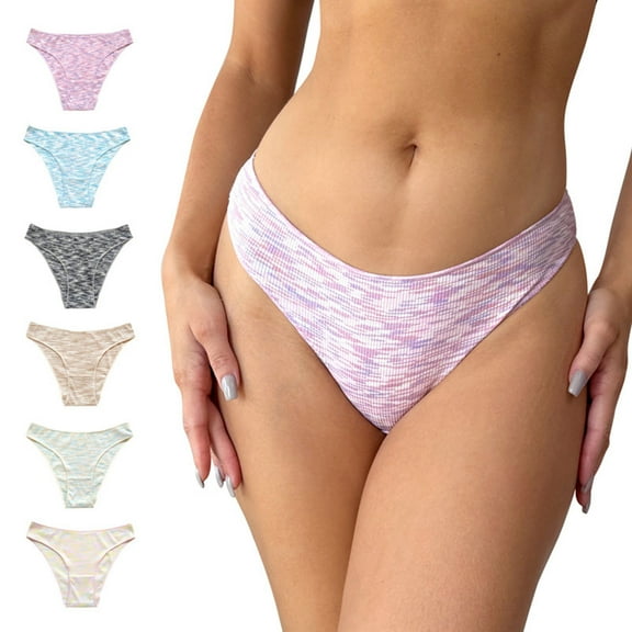 Aloohaidyvio Underwear for Women No Boundaries,Cotton Bikini Panties Womens Breathable Seamless Comfort Underwear