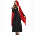thumbnail image 1 of Aloohaidyvio Vampire Costume for Women with teeth Accessories Gothic Vampire Dress Halloween Witch Costume Adult, 1 of 5