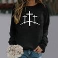 thumbnail image 1 of Aloohaidyvio Women Clothing, Easter Womens Long Sleeved Round Neck Sports Shirt Tops,Easter Ladies Clothing, 1 of 3