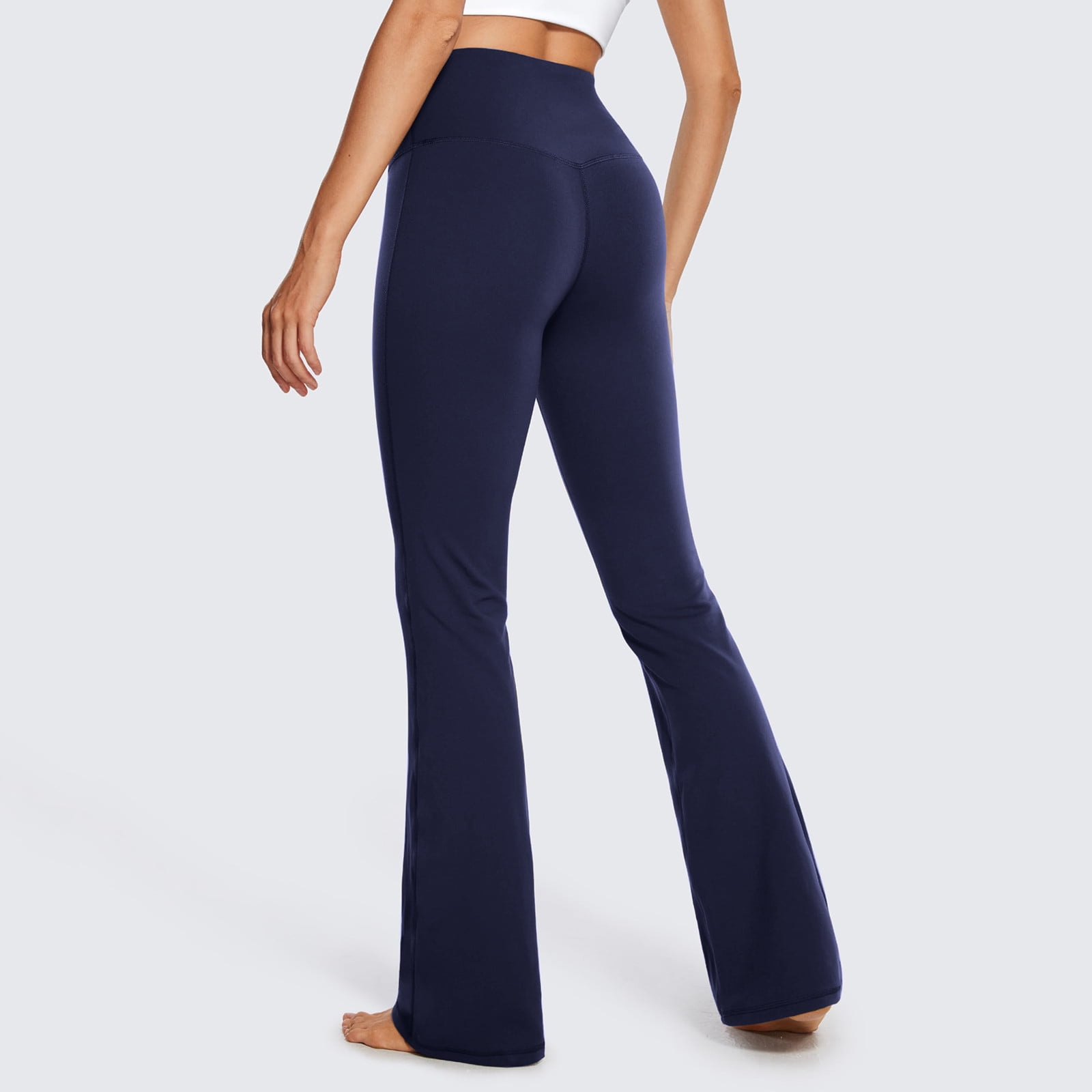 Aloohaidyvio Women's Cotton Bootcut Yoga Pants High Waisted Aloohaidyvio Women's Cotton Bootcut Yoga Pants High Waisted