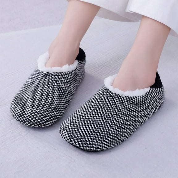 Aloohaidyvio Women's Nomad Faux Shearling Lined Closed Back Slipper