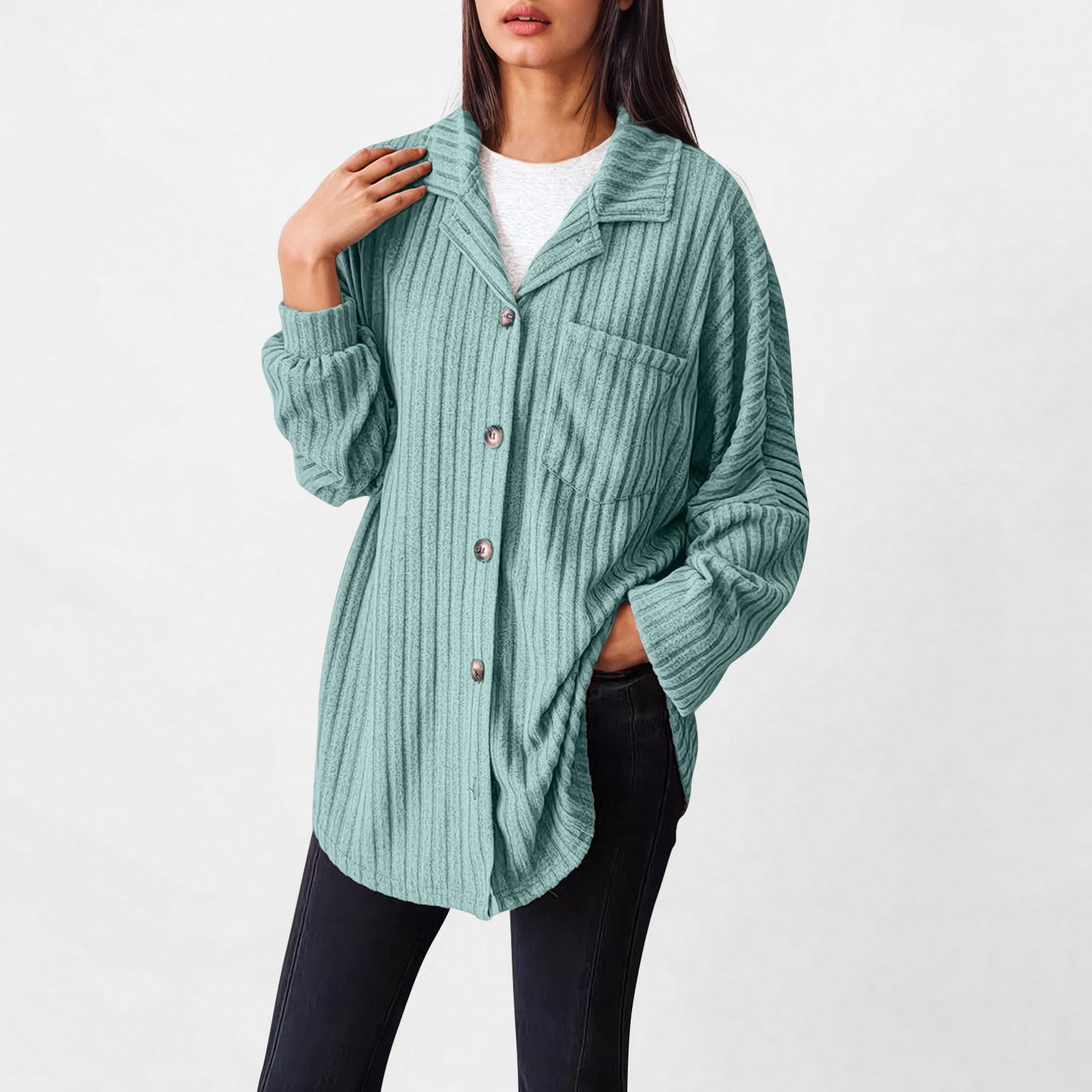 Bohemian Button Down Shirts Blouses