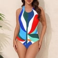 thumbnail image 1 of Aloohaidyvio Women's Plus Size One Piece Swimsuit Training Bathing Suits Lap Racerback Swimwear Sports Swimming Suits Teens, 1 of 6