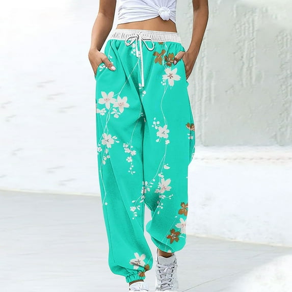 Aloohaidyvio Women's Sweatpants with Pockets Tapered Joggers for Womens Athletic Pants for Workout, Jogging, Running