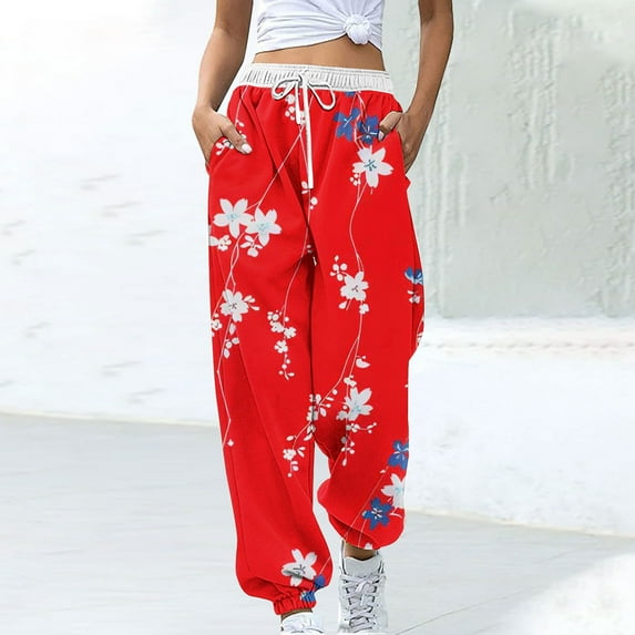 Aloohaidyvio Women's Sweatpants with Pockets Tapered Joggers for Womens Athletic Pants for Workout, Jogging, Running