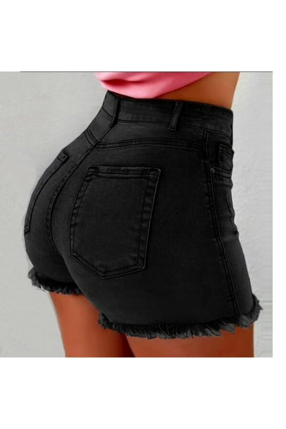 Womens Pants Leggings, New Women Summer Short Jeans Female Pockets Wash Shorts