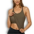 thumbnail image 1 of Aloohaidyvio Womens Tank Tops with Built in Bra,Summer Soft Racerback Slim Fitted Athletic Tank Tops, 1 of 9
