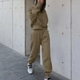 thumbnail image 1 of Aloohaidyvio sweatsuits 2pcs sets womens under $20.00,Womens Casual Long Sleeved Hoodie Trousers Sweatershirt Sports Suit, Womens Seatsuits, 1 of 6