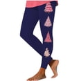 thumbnail image 1 of Aloohaidyvio Pants Leggings Christmas Women's Christmas Leggings High Waist Stretch Christmas Tights Pants Santa Xmas Leggings, 1 of 3