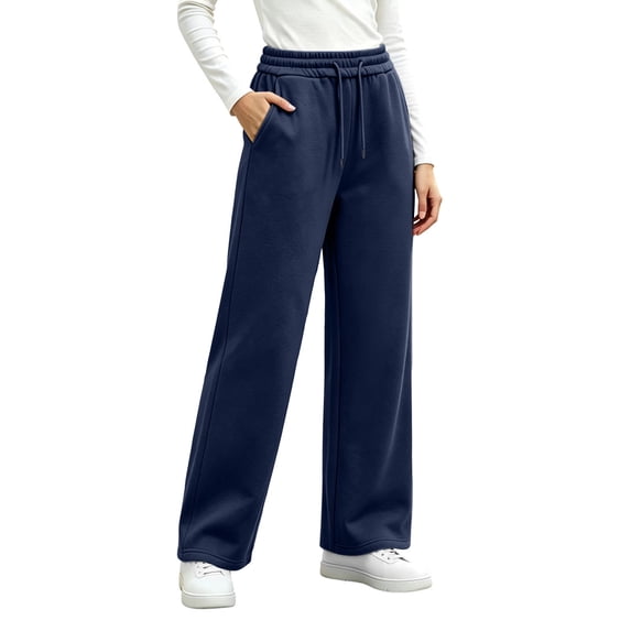 AloohaidyvioNo Boundaries Women's Fleece Sweatpants Fall Lounge Casual Drawstring Workout Athletic High Waisted Sweat Pants