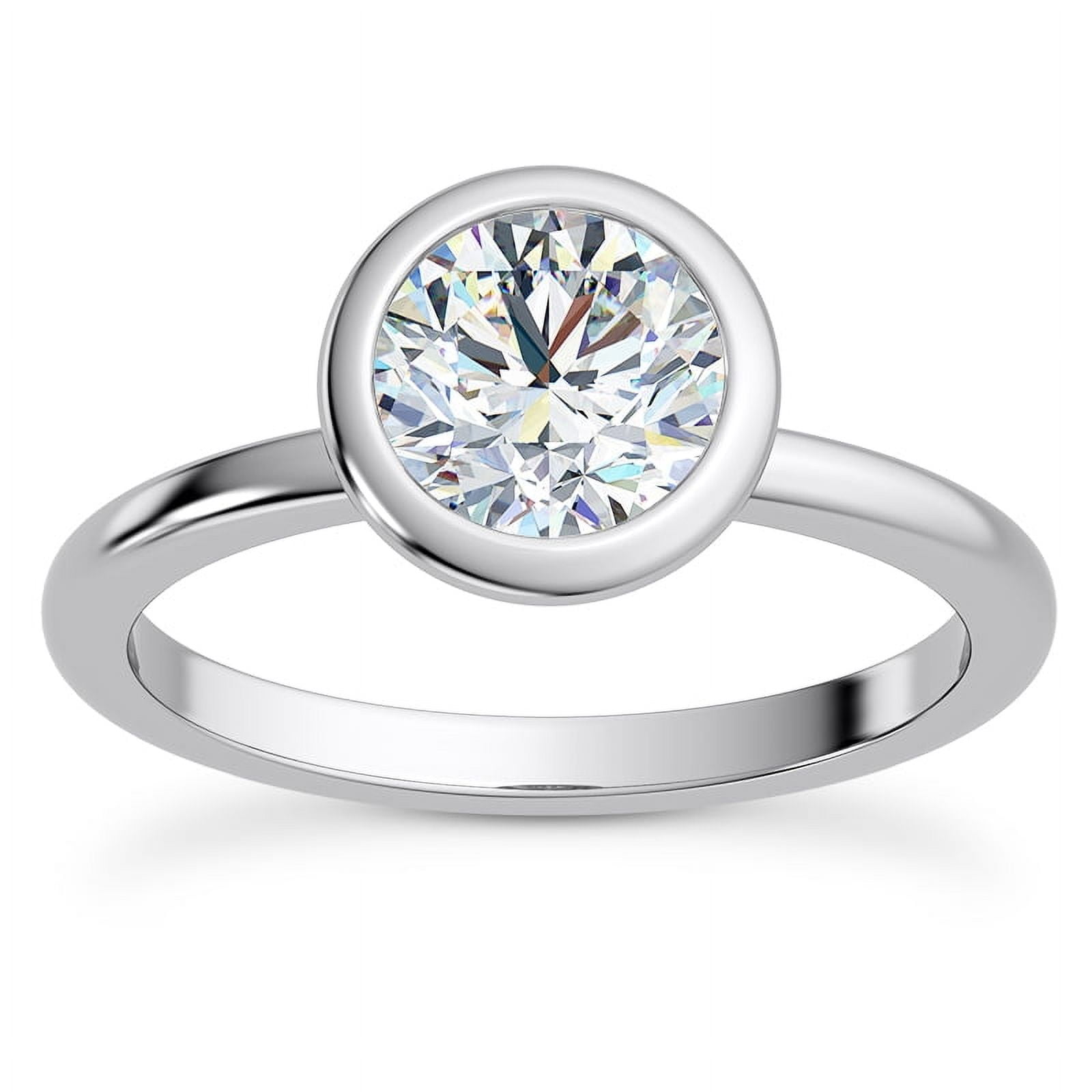 Alor Jewel Brilliant 1.5 Ct Round Cut Solitaire Engagement Ring - 14K ...