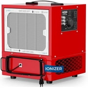 AlorAir 850/1050 CFM Portable Air Filtration System Built-In Ionizer with Strong Vortex Fan for Garage, Works Shop, Purecare 1050IG Tabletop Dust Collector