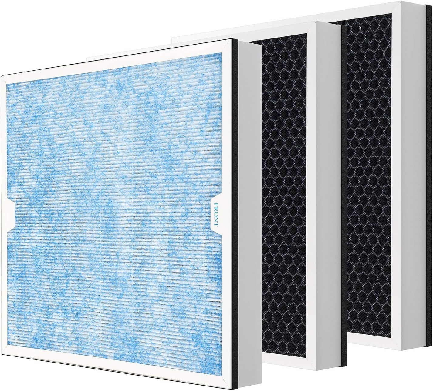 ALORAIR HEPA/Activated Carbon Filter Replacement Set for CleanShield HEPA 550 Air Scrubber (Pack of 3)