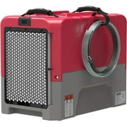 ALORAIR LGR Commercial Dehumidifier with Pump Drain Hose, 180 Pint Large Capacity Crawl Space Dehumidifier for Water Damage Restoration, Basements Warehouse & Job Sites, 5 Years Limited Warranty, Red