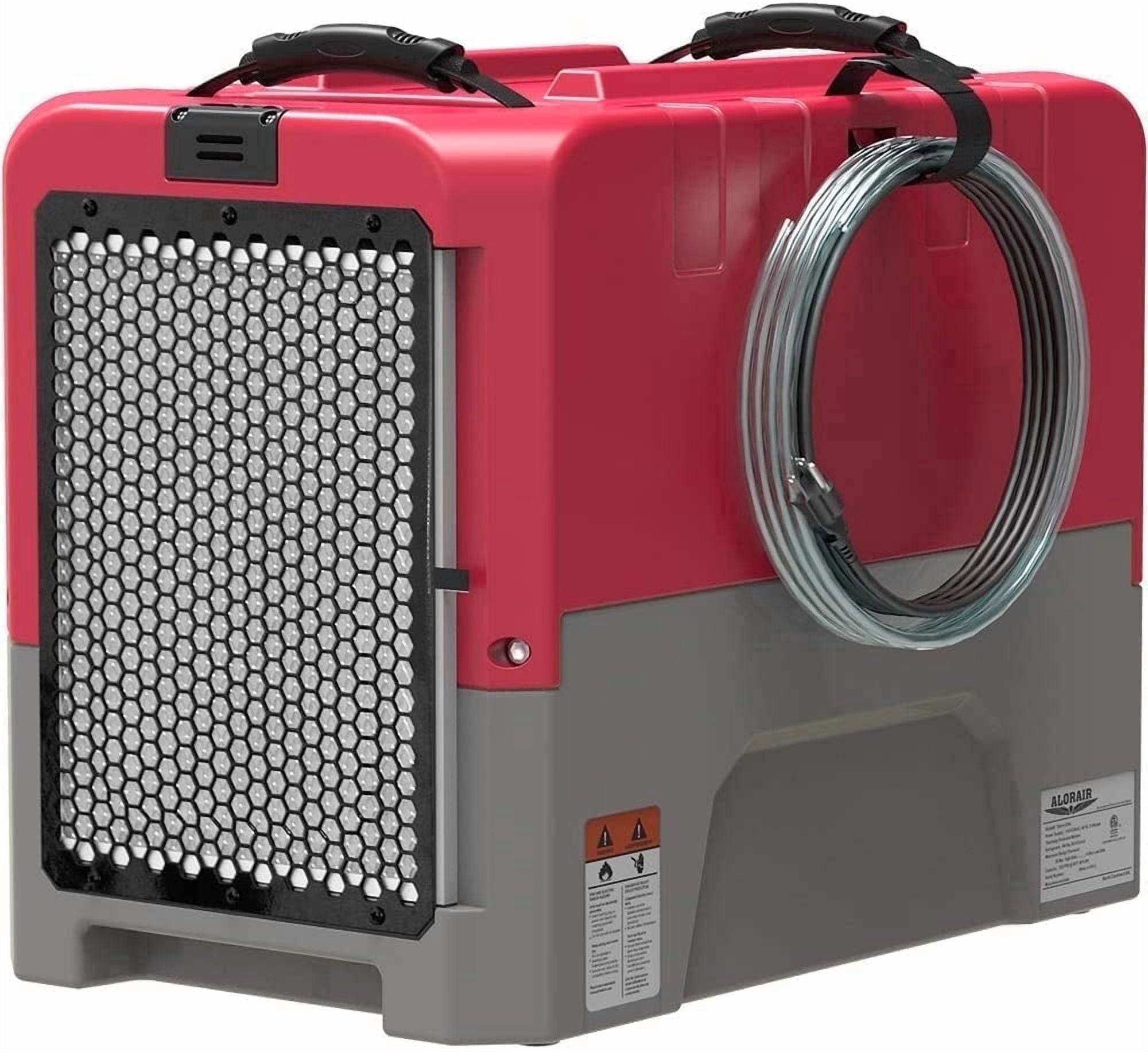 ALORAIR LGR Commercial dehumidifiers with Pump Drain Hose, 180 Pint Large Capacity Crawl Space Dehumidifier for Water Damage Restoration, Basements Warehouse & Job Sites,Up to 2,300 Sq.Ft