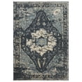 thumbnail image 1 of Alora Decor Abby 6' x 9' Traditional Blue/Blue Hand Knotted Area Rug, 1 of 5