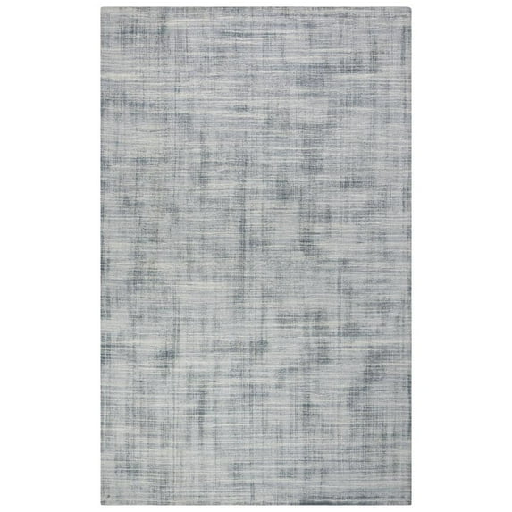 Alora Decor Apex 5' x 7'6" Abstract Gray/Grey Hand Loomed Area Rug