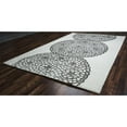 thumbnail image 1 of Alora Decor Charming 8' x 10' Medallion Grey/Gray/Rust/Blue Hand-Tufted Area Rug, 1 of 3