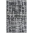 thumbnail image 1 of Alora Decor Classic 7'9" x 9'9" Geometric Charcoal/Black Hand Tufted Area Rug, 1 of 5