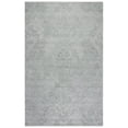 thumbnail image 1 of Alora Decor Emerson 9' x 12' Damask Grey/Gray/Rust/Blue Hand-Tufted Area Rug, 1 of 5