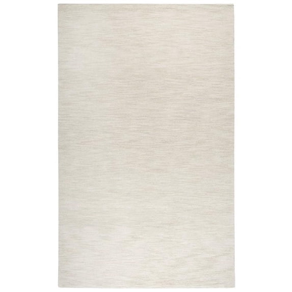 Alora Decor Emerson 9' x 12' Solid Beige/Gray/Rust/Blue Hand-Tufted Area Rug