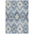 thumbnail image 1 of Alora Decor Euphoria 10' x 13' Chevron iKat Lt. Gray/Gray/Rust/Blue Hybrid Rug, 1 of 4