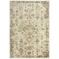 thumbnail image 1 of Alora Decor Euphoria 3' x 5' Medallion Distress Beige/Brown/Rust Hybrid Area Rug, 1 of 3
