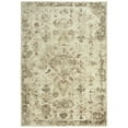 thumbnail image 1 of Alora Decor Euphoria 5' x 8' Medallion Distress Beige/Brown/Rust Hybrid Area Rug, 1 of 3