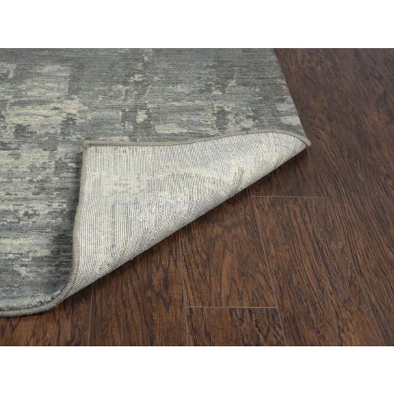 Alora Decor Euphoria 8' x 10' Abstract Gray/Gray/Rust/Blue Hybrid Area Rug