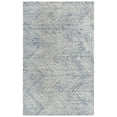 thumbnail image 1 of Trace 5' x 7'6" Geometric Navy/Ivory Power-Loomed Area Rug, 1 of 7