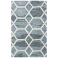 thumbnail image 1 of Alora Decor Honey 5'x7'6" Geometric Gray/Ivory Hand-Tufted Area Rug, 1 of 5
