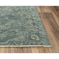 thumbnail image 1 of Alora Decor Intrepid 5' x 8' Abstract Blue/Gray/Ivory Hybrid Area Rug, 1 of 3