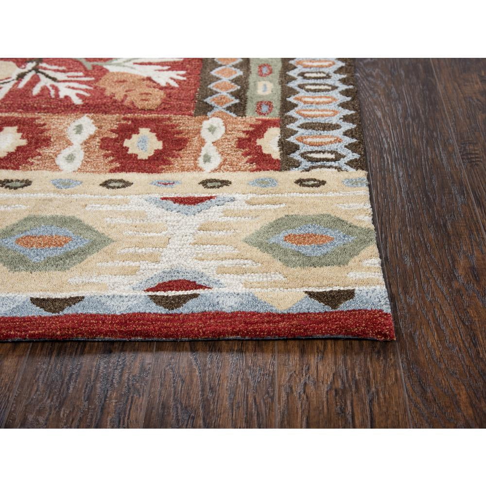 Algora Rug Alora Décor Itasca Red 8' x 10' Hand-Tufted Rug- IT1000 - Walmart.com