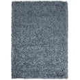 thumbnail image 1 of Rizzy Rugs Kempton Shag Area Rug KM1558 Grey Blue Frilles Plush 3' 6" x 5' 6" Rectangle, 1 of 3