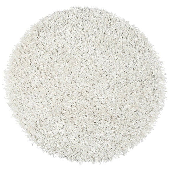 Rizzy Rugs Kempton Shag Area Rug KM2314 White Monochrome Atonal 8' x 10' Rectangle