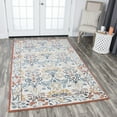 thumbnail image 1 of Alora Decor Lavine 8' x 10' Floral Natural/Rust/Blue Gray/Brown/Gold Area Rug, 1 of 5