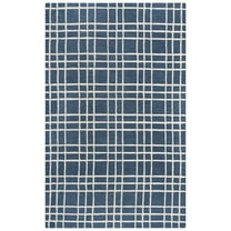 Alora Decor Lofton Blue 7'9"X9'9" Tufted Wool Rug