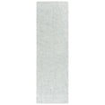 thumbnail image 1 of Alora Decor London 2'6" x 10' Solid Blue/Gray/Rust/Blue Hand-Tufted Area Rug, 1 of 3