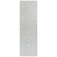 thumbnail image 1 of Alora Decor London 2'6" x 10' Solid Gray/Gray/Rust/Blue Hand-Tufted Area Rug, 1 of 3