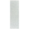 thumbnail image 1 of Alora Decor London 2'6" x 8' Solid Blue/Gray/Rust/Blue Hand-Tufted Area Rug, 1 of 3