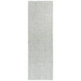 thumbnail image 1 of Alora Decor London 2'6" x 8' Solid Gray/Gray/Rust/Blue Hand-Tufted Area Rug, 1 of 3