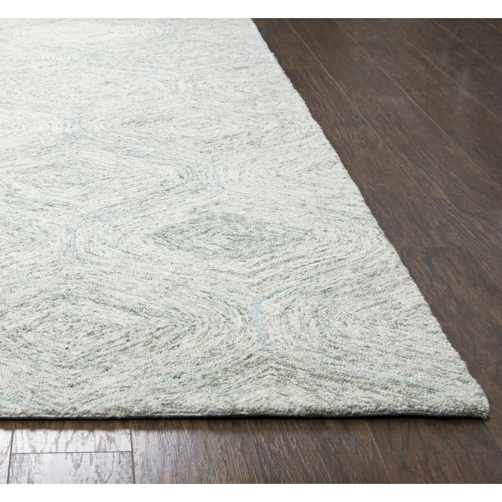 Green/blue Rust Rug Alora Decor London 2'6