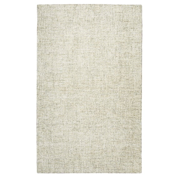 Alora Decor London 3' x 5' Tweed Beige/Gray/Rust/Blue Hand-Tufted Area Rug