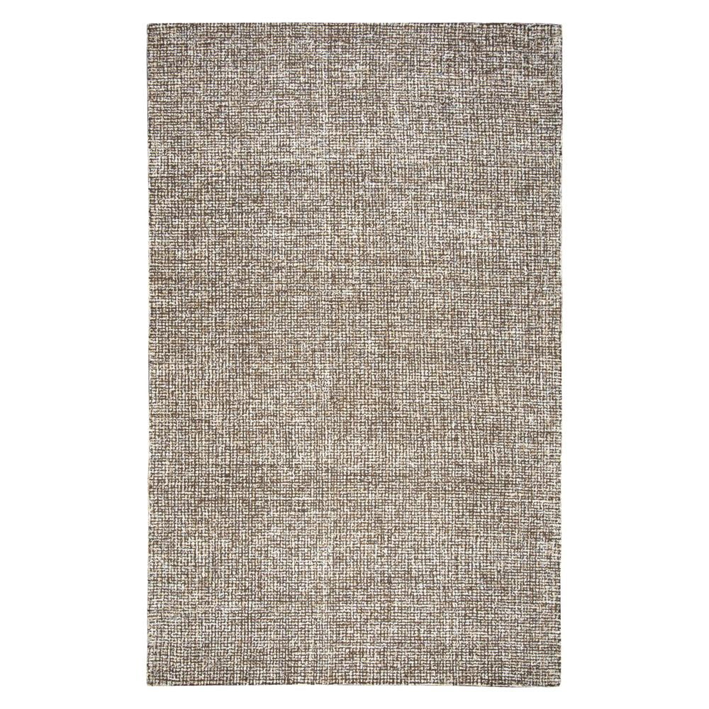 Handmade Ivory Wool Rectangular 9' x 12' Tufted Area Rug