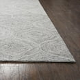 thumbnail image 1 of Alora Decor London 9' x 12' Trellis Gray/Gray/Rust/Blue Hand-Tufted Area Rug, 1 of 4